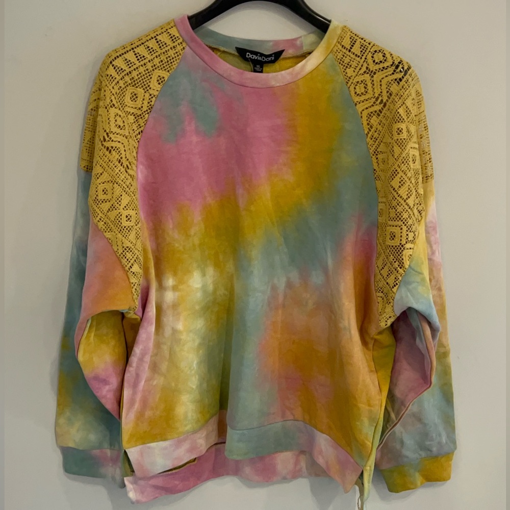 Davi & Dani, Women’s, Crochet, Sweatshirt.